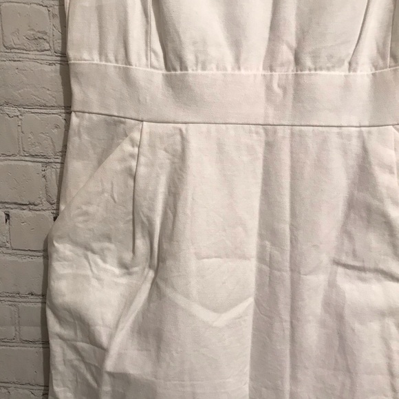 J.Crew White Sleeveless Summer Dress - Picture 2 of 8